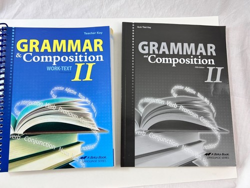 Abeka English 8 Grammar and Composition II Teacher Key Quiz/Test Key Fifth Ed. - Picture 2 of 10