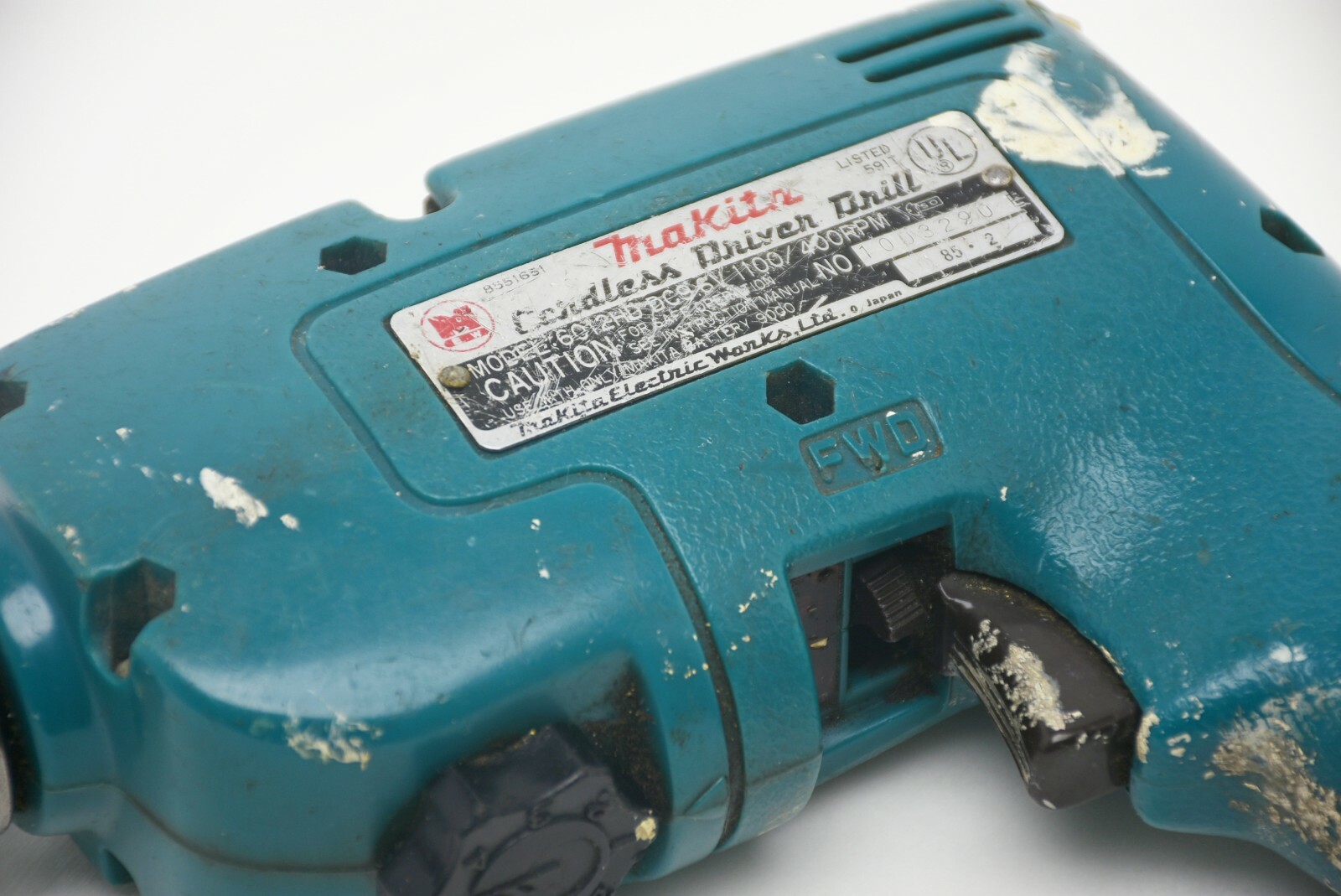 Vintage Makita 6012HD 9.6V Cordless Drill ONLY Untested Free Shipping