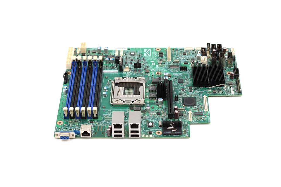 Intel DDR3 LGA 1356 Server Motherboard P/N: G60349-205 Tested Working - Image 2 of 4