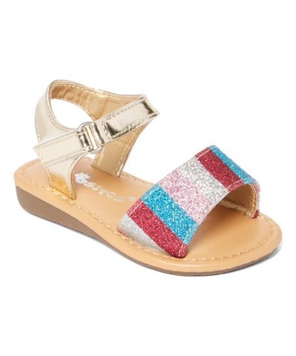 Baby Infant Toddler Girls Multicolor Sandals Size 1-6 - Picture 4 of 5