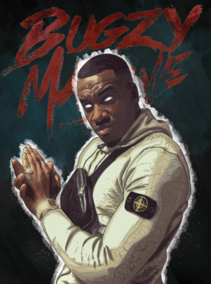 Kleines Bugzy Malone Poster (brandneu)