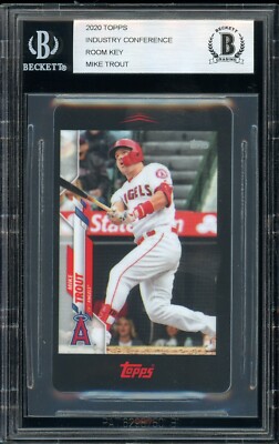 2020 Topps Industry Conference - Mike Trout - Wild Horse Pass Casino Room Key