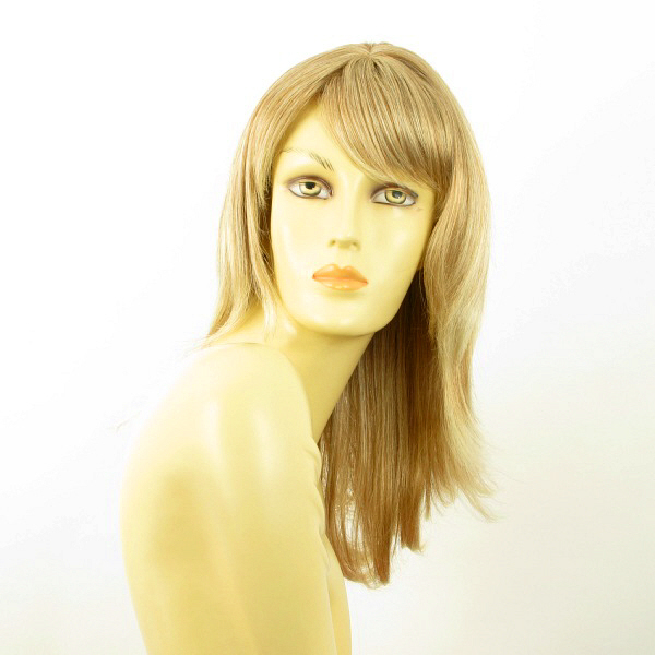 Perruque mi-longue blonde Lili Rose 27T613 pour changer de coiffure sans abîmer vos cheveux