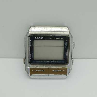 Casio Data Bank 262 DB-510 Quartz Digital Vintage Watch For Parts