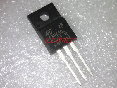 5 Pezzi Di Transistor ST Microelectronics STF3NK80Z - Componenti Elettronici, Fornitura Rapida Per Professionisti E Hobbisti - 3
