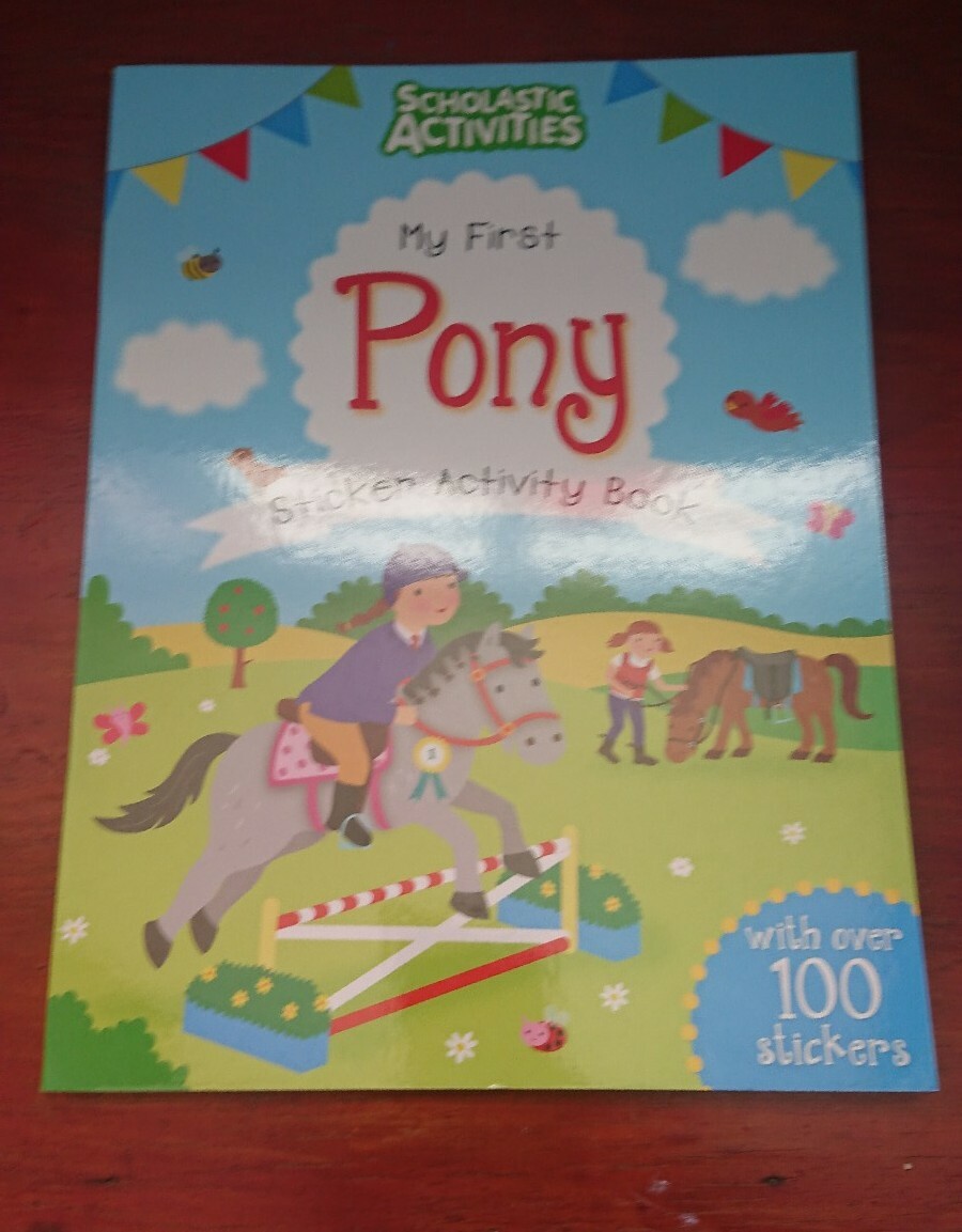My First Pony Sticker book horse Activity Book horse sticker book ponies riding