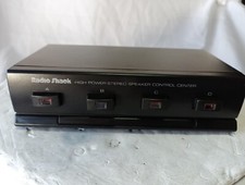 RadioShack 4-Way Speaker Switch Selector 40-137 Vintage Audio Tested Working
