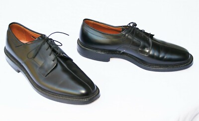 ALLEN EDMONDS BLACK DICKSON BUSINESS SHOES 9 E Leeds Shell Cordovan Derby Dress Shoe | Men main image 4