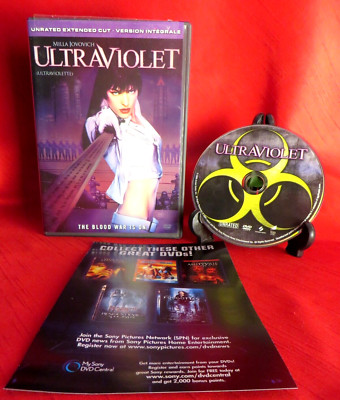 ULTRAVIOLET  (DVD, 2006) (ULTRAVIOLETTE) UNRATED EXTENDED CUT