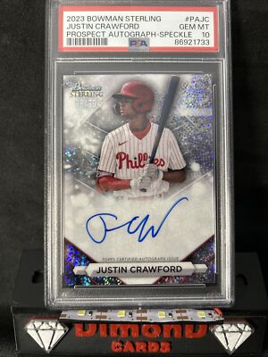 2023 Bowman Sterling - Prospect Autographs Speckle Refractor #PA 