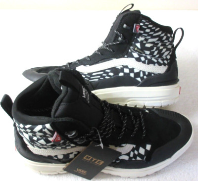Vans Men's Ultrarange Exo MTE-2 Black Warped Checkerboard Gore-Tex Size 11.5 NIB