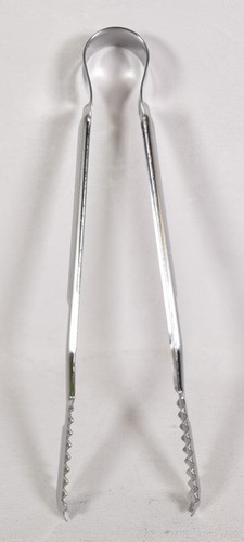 Korean Stainless Steel BBQ Meat Seafood Strong Grip Utility Serving Tongs - Picture 8 of 24