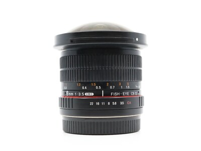 Samyang Objektiv 8 mm f/3,5 IF UMC CS II Canon EF-S passend