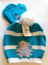 BNWT Disney Parks Frozen Elsa and Olaf Toddler Girls beanie Hat  Gloves Blue