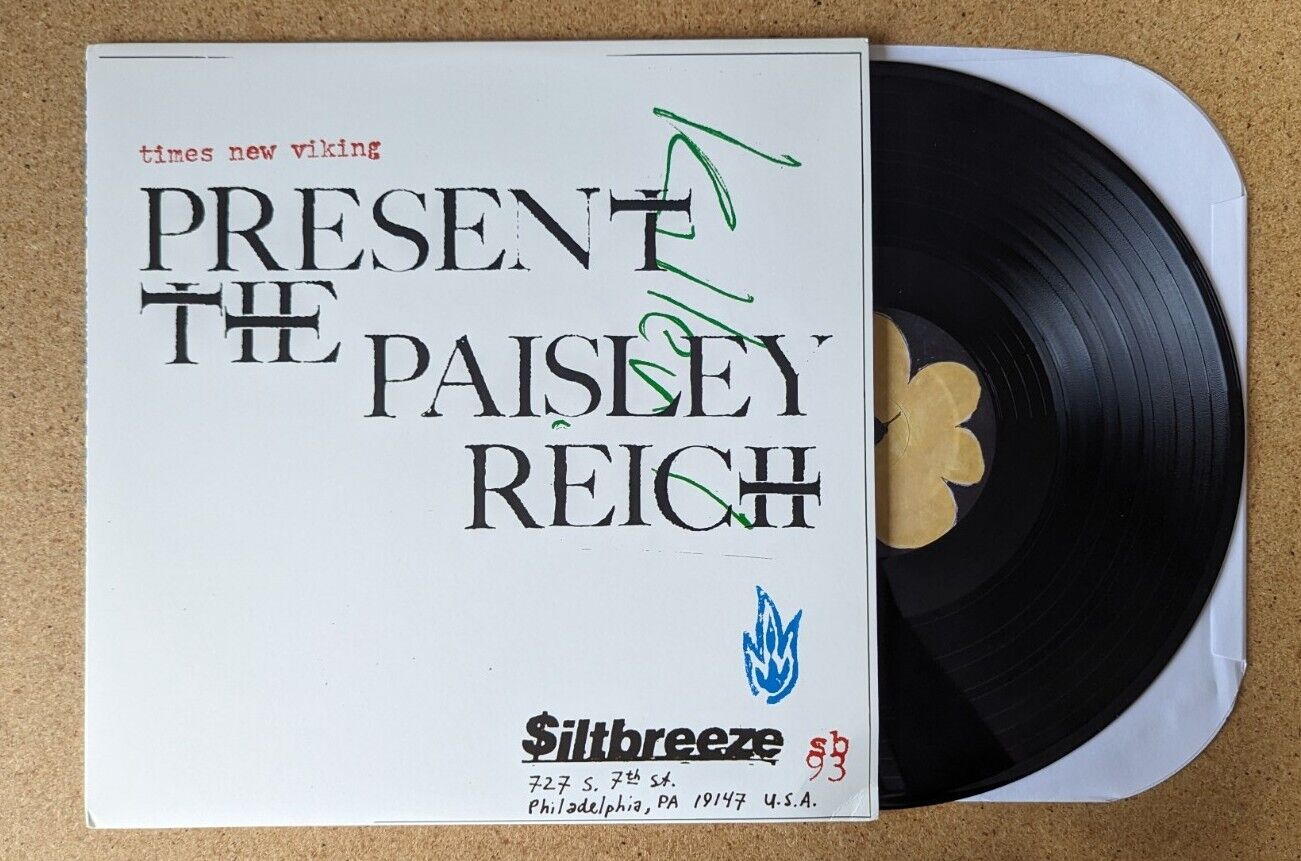 Times New Viking Present The Paisley Reich 12" LP Vinyl Record