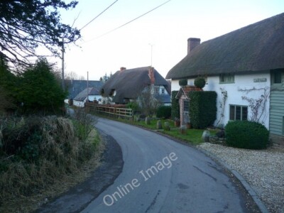Foto 6x4 Middle Wallop - Bent Street mit Blick auf Bent Street. c2010