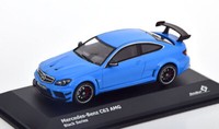 1:43 Solido Mercedes C63 Amg Black Series 2012 Lightblue
