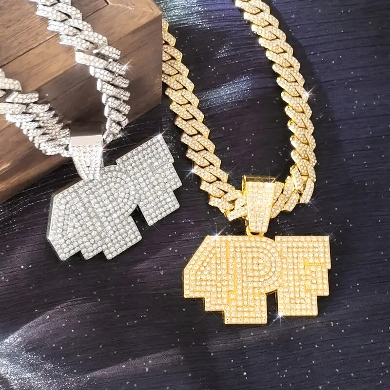 4PF Hip Hop Rapper Pendant 14mm 18