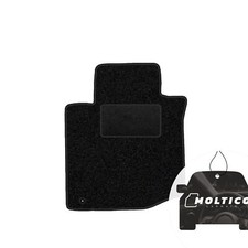 Fahrer Fußmatte Auto x1 Velours Fahrermatte passend für Toyota Aygo I 2005-2014