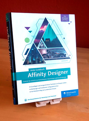 Affinity Designer Anke Goldbach Buch gebunden Rheinwerk Design (neuwertig)