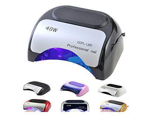 LAMPADA A LED UV CCFL 48W PER RICOSTRUZIONE UNGHIE TIMER NAILART FORNETTO!!