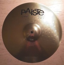 2 Cymbales Paiste 101 Brass HitHat 13" Top / Bottom