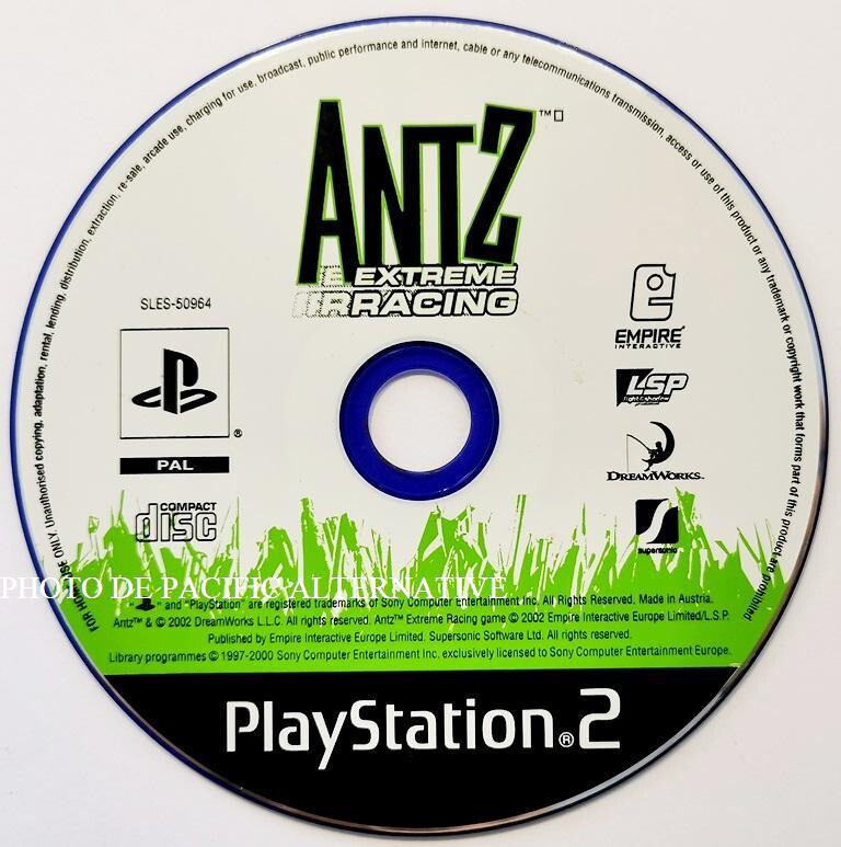 jeu seul FOURMIZ EXTREME RACING pour PLAYSTATION 2 francais antz PS2 loose