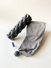 foam roller, trigger point, tune up balls, black, purple, backpain, fitness