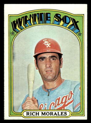 1972 Topps Rich Morales Chicago White Sox #593 EX-MT (MC) XX6741