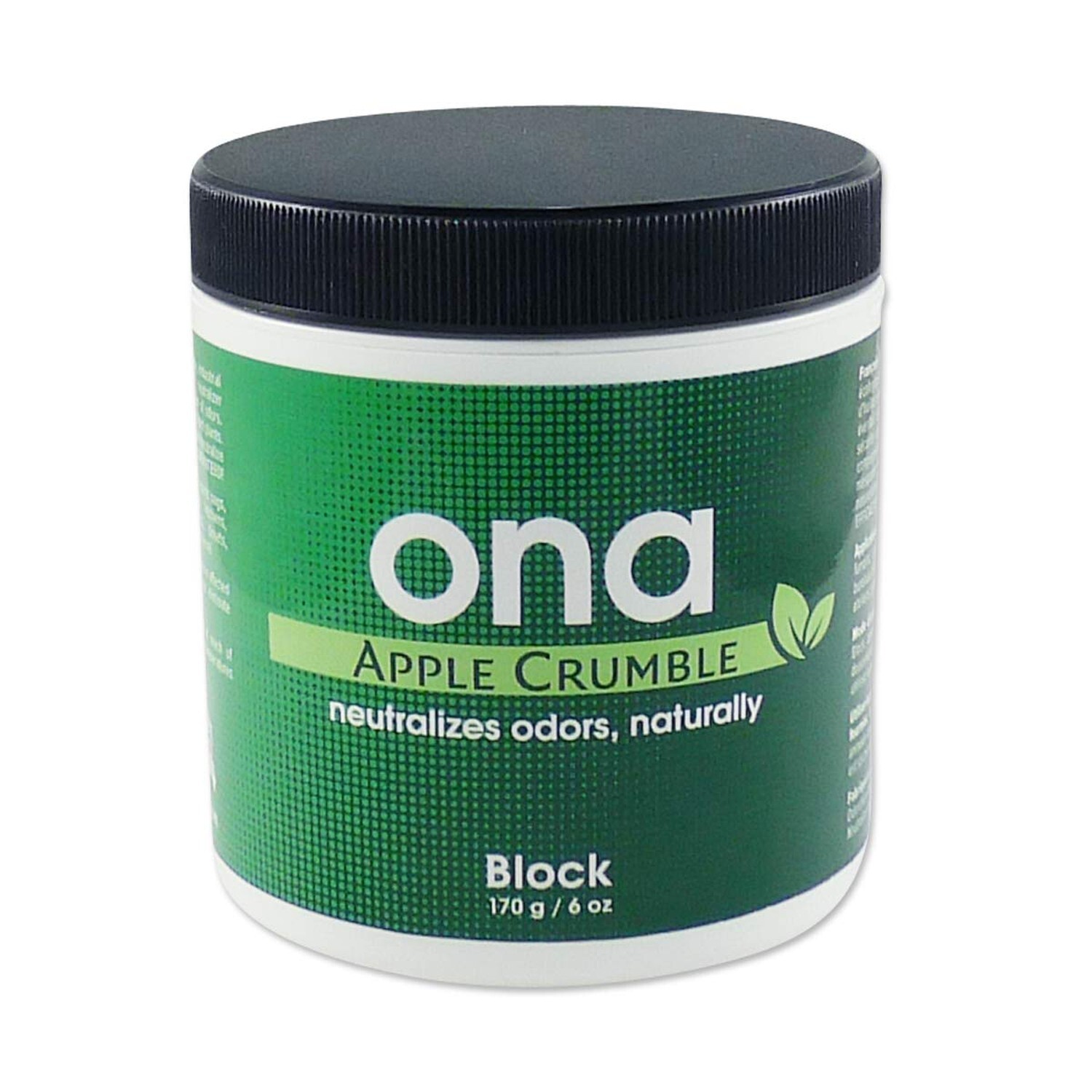 Ona Block Apple Crumble Smell Flavour Odour Eliminate Control Hydroponics