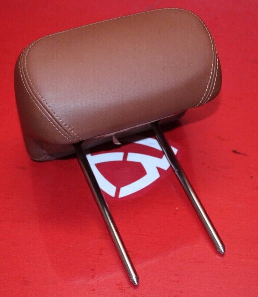 2014-2019 MASERATI GHIBLI M157 OEM CENTER REAR BENCH SEAT HEADREST CUOIO LEATHER