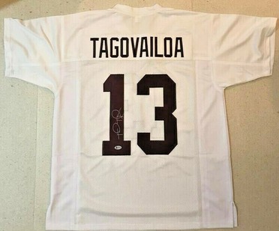 tua autographed jersey