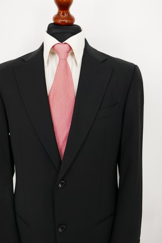 Armani Collezioni Anzug Gr.98 (=Gr.50 long) Schurwolle Schwarz White Label Top Z - Imagen 5 de 9