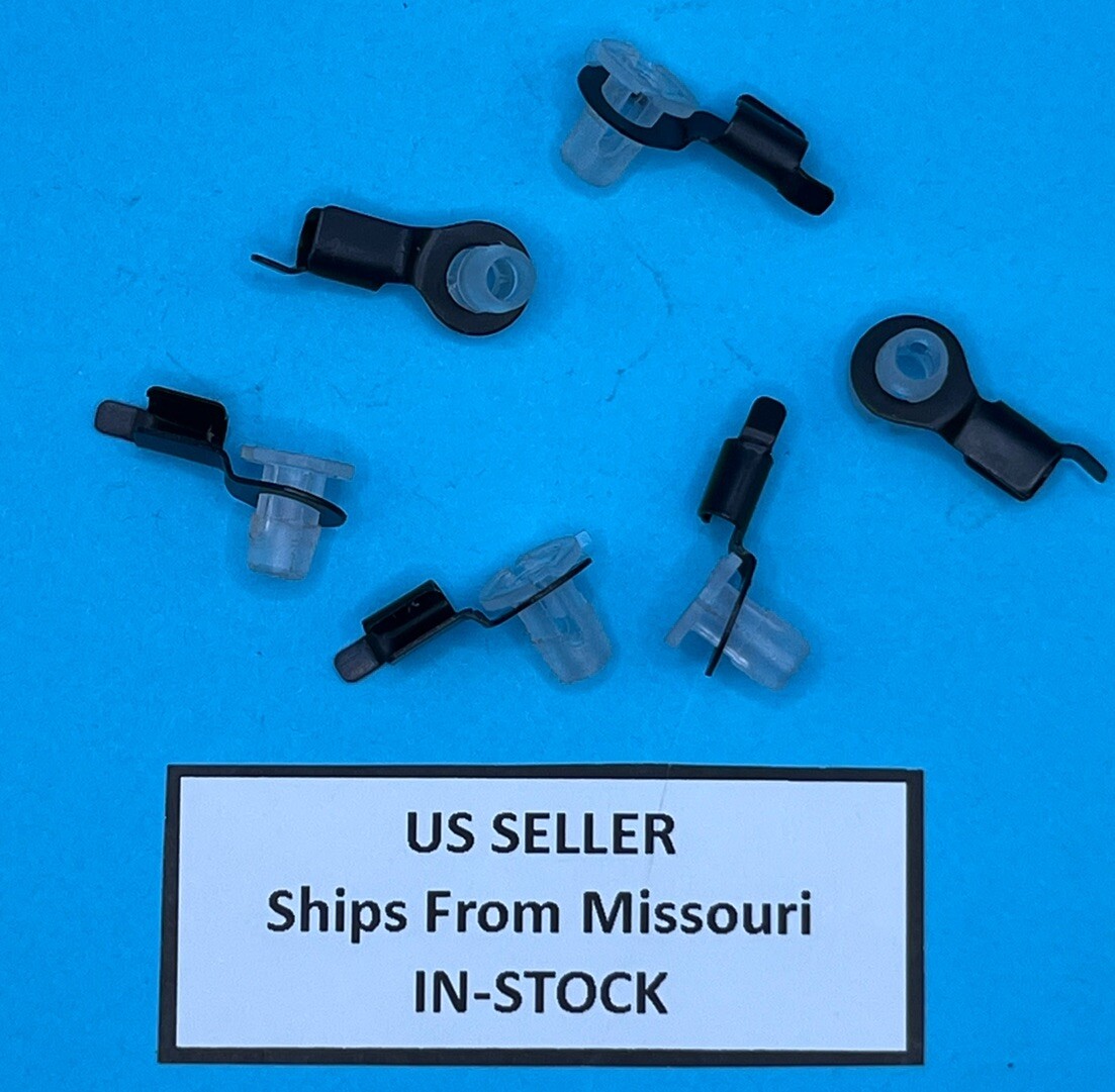 (Pack of 6) Door Rod End Clip OE Style Metal for Ford Mercury C3AZ
