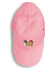 Pekingese Embroidered Pink Baseball Cap Hat Bb3438Pk-156