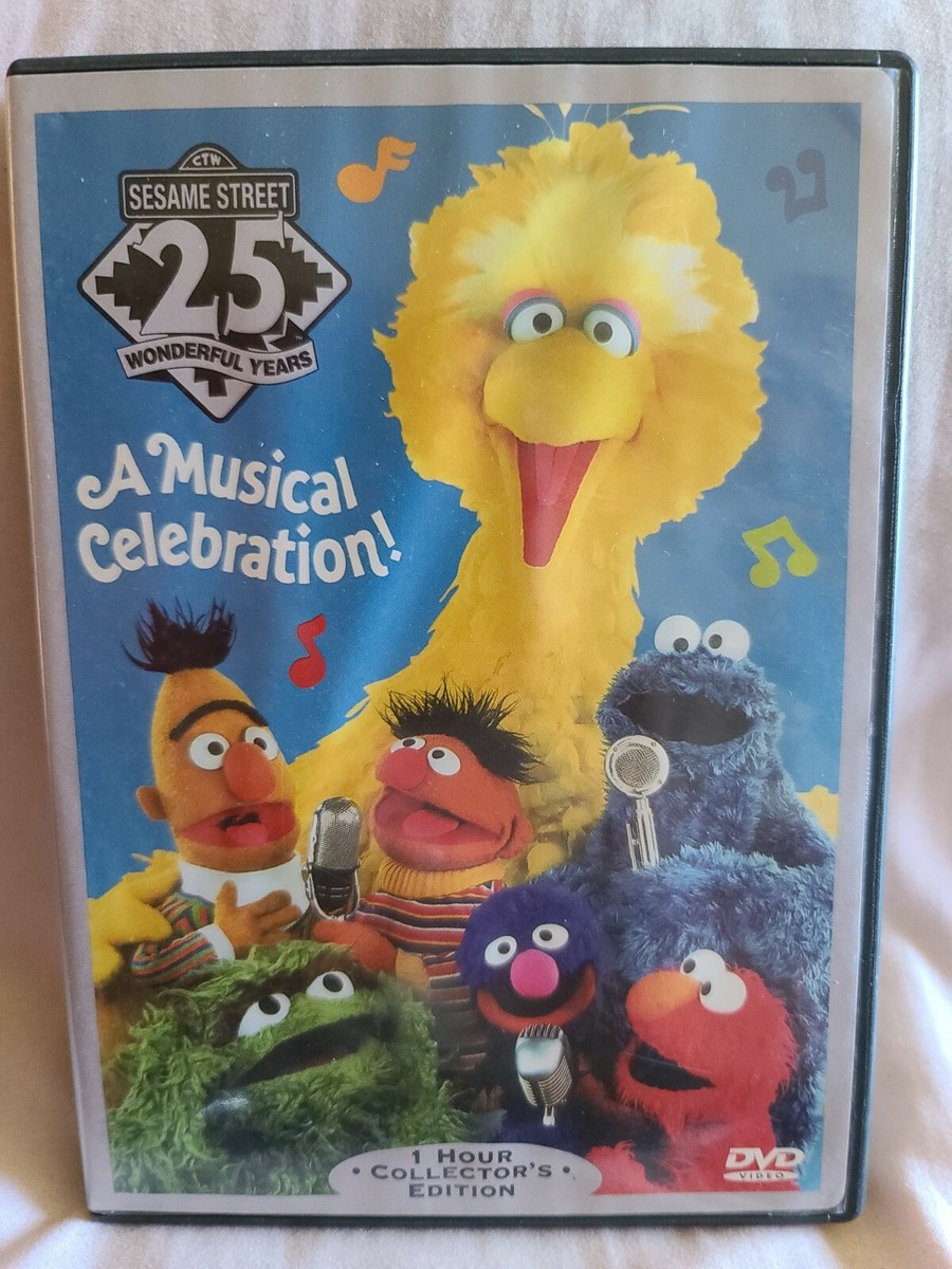 SHELF00F DVD ~ Sesame Street - a musical celebration | eBay