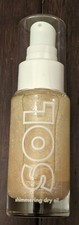 Colourpop SOL Shimmering Dry Body Oil in Lemon Drop .88 Oz New