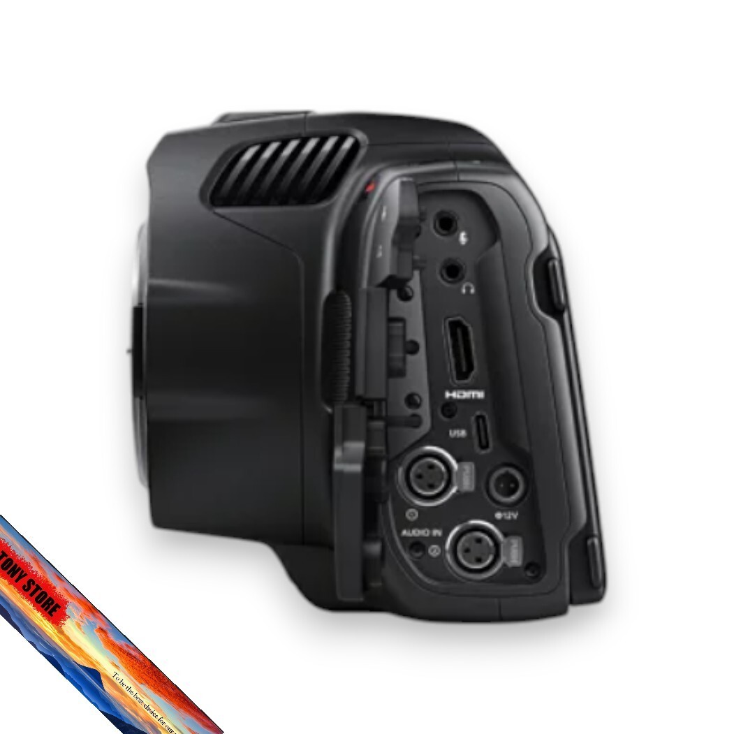 Blackmagic Design 6K Pro Cinema Pocket Camera Black for sale