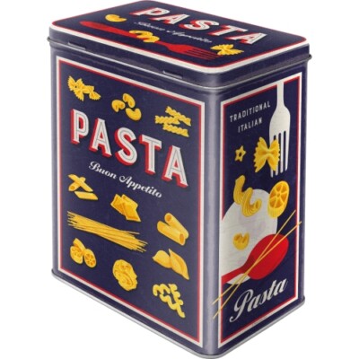 Pasta Vorratsdose Variety Nudeln Gr. L Metall Hoard Box 2,8 ltr. Neu