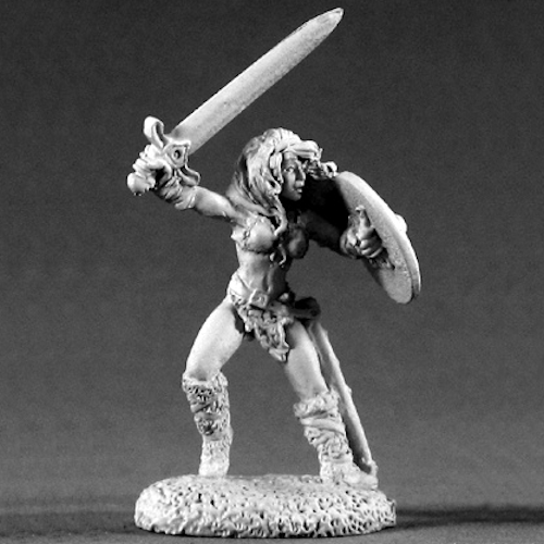Figurine Reaper Miniatures - Talnyth, Barbare Elfe Femelle - Pour Donjons & Dragons - REM77740