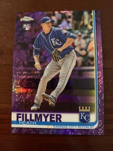 2019 Topps Chrome Purple #97 Heath Fillmyer 241/299