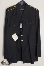 US Army Service Uniform ASU Enlisted Dress Blue Jacket Coat Mans 40 RC NEW