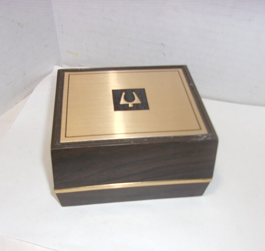 Vintage Bulova Accutron Wrist Watch Presentation Box  no lining