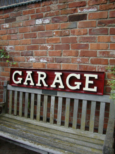 Garage Sign 3D metal letter set mancave wall sign shed workshop Garage VAC135 - Picture 2 of 14