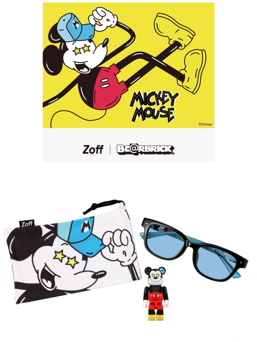 MICKEY MOUSE BE@RBRICK Zoff Glasses ZA251G03-14E1 | eBay