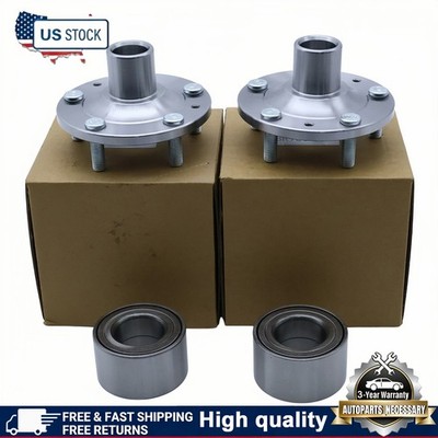 FOR 2006-12 Ford Fusion 2.5L 3.5L 3.0L Front Wheel Bearing & Hubs Assembly Pair