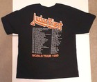 Judas Priest British Steel World Tour 1980  Shirt XL Y2K 2000 Hanes HEAVYWEIGHT — photo 6