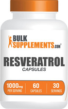BulkSupplements.com Resveratrol Capsules - Resveratrol Supplement, Polygonum Cus