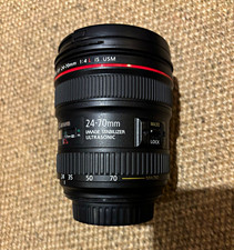 Canon EF 24-70mm f/4L IS USM Zoom Lens EF Mount IS AF/MF 77mm