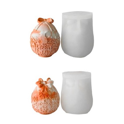 DIY Easter Eggs with Bowknot Scented Mold Ideal For Holiday Decorations